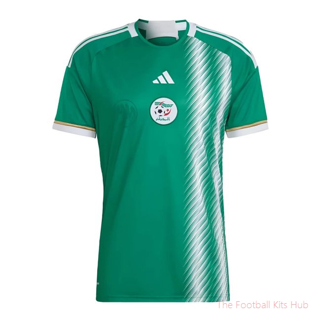 Vibrant Algeria Away Shirt 2022/23 Sports Release-Unisoccer Shop